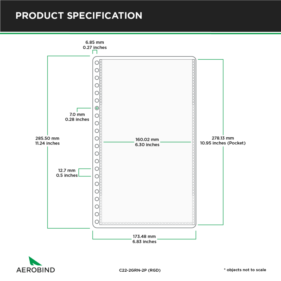 22 Hole Airbus QRH Cover Specification